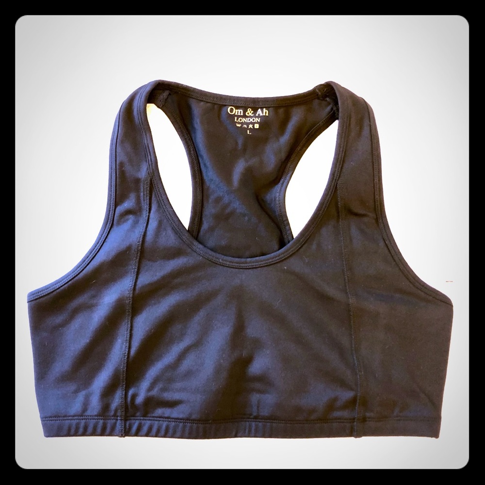 Black Sports Bra